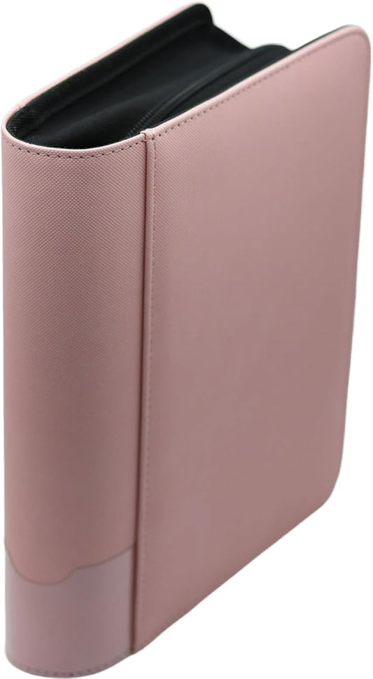 greeting card book organizer,christmas card photo album,birthday card organizer binder,for greeting card box keepsake storage and display,holds 84 cards (pink)