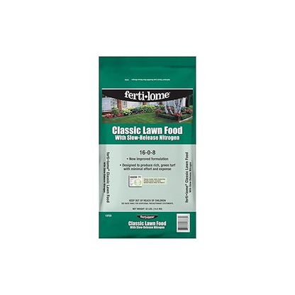 Fertilome (13733) Classic Lawn Food 16-0-8 (32 lbs.)