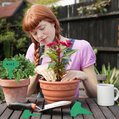 Plant Labels,200pcs Plant Name Tags,Green Plant Markers,Gardening Supplies,Garden Labels Outdoor Waterproof,Garden Markers,Plastic Plant Labels for Seedlings,Greenhouse Accessories,Plant Nursery