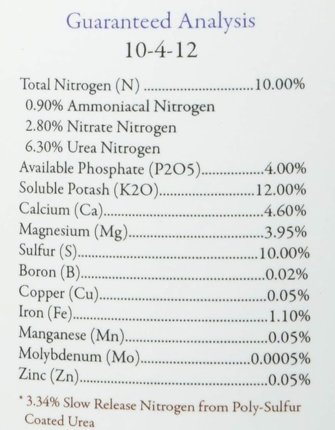 Hibiscus Plant Food 10-4-12 4 Lbs