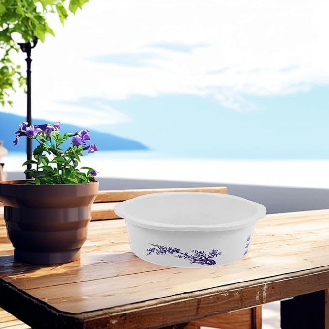 STOBAZA 3pcs Water Planter Hydroponic Pot Round Pot Lotus Bowl Water Lily Plant s for Indoor and Outdoor Plants