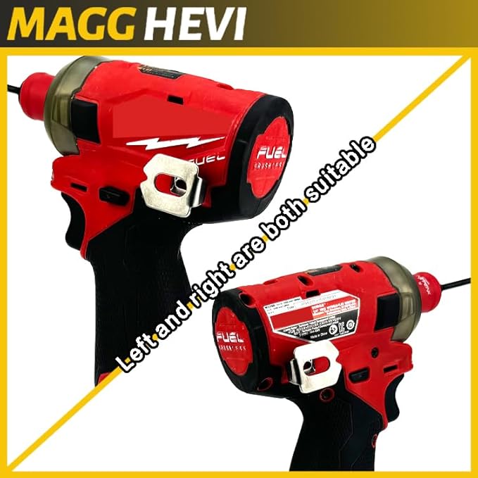 [MAGG HEVI] Tool Holster Compatible with Milwaukee M12 New Generation Tools,Gravity Locking Clip-On Tool Belt Holder for Drills, Driver, Impacts,Multi-Tool and More on Your Belt