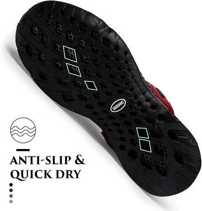 SAGUARO Men's Women's Quick Dry Garden Shoes Lightweight Breathable Gardening Clog Water Shoes Mesh Sandals for Sports Outdoor Beach Pool Exercise