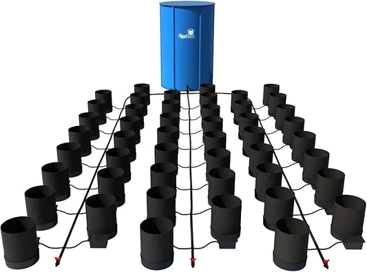 Happy Hydro AutoPot XL Fabric Pot Systems, 1-100 Pots (5gal, 48 Pot with Reservoir)