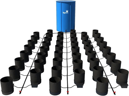 Happy Hydro AutoPot XL Fabric Pot Systems, 1-100 Pots (3gal, 48 Pot with Reservoir)