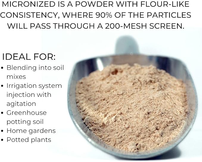Azomite Micronized Trace Mineral Powder (44 Pounds)