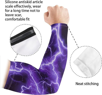 Binienty Unisex Arm Sleeves for Driving, Golf, Cycling, Sports, UV Protector Cooling Arm Sleeves Cover