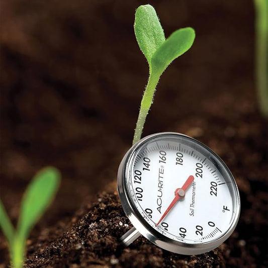 AcuRite 00661 Stainless Steel Soil Thermometer