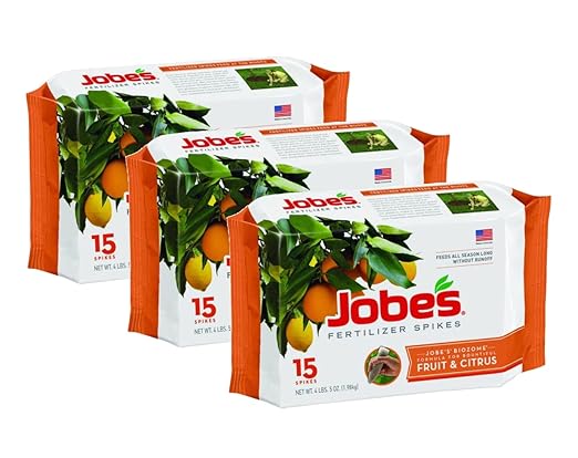 Jobe's 100046754 1612 Fertilizer Spike, 15, Brown(3-Pack)