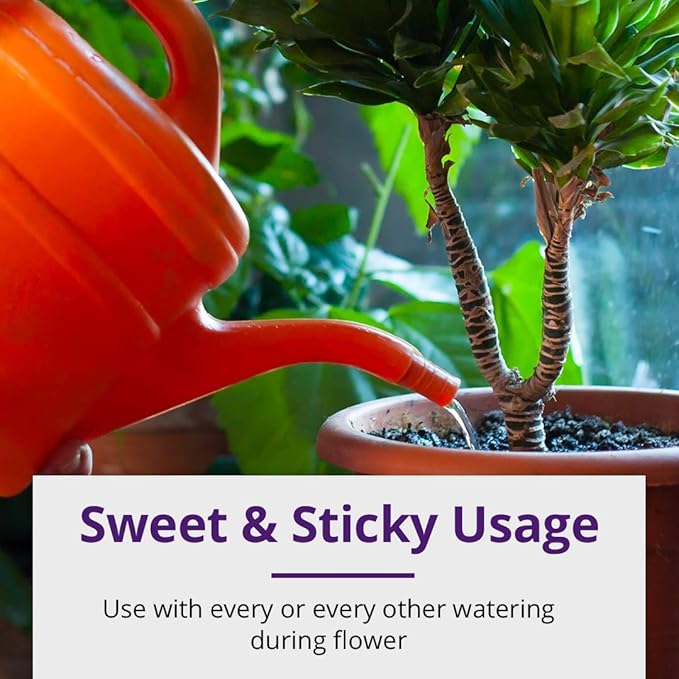 Humboldts Secret Flower Stacker Nutrient System for Potting Soil for Indoor & Outdoor Plants (1 Gallon) w/Sweet & Sticky – Carbohydrate and Saccharide Energy Source – Energy for Plants (1 Gallon)