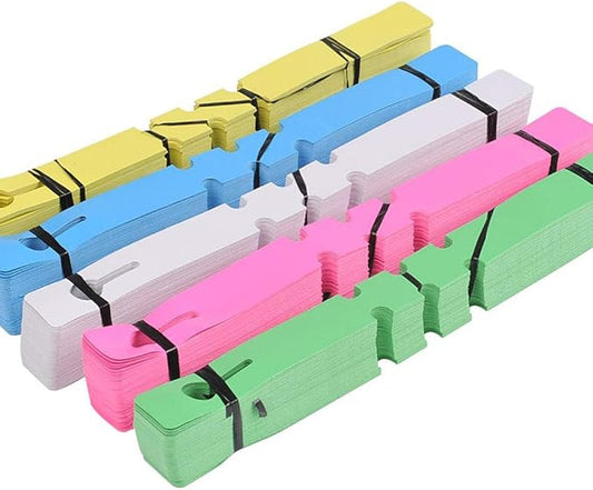 250 Pieces Plant Labels Plant Tree Tags Outdoor Waterproof Plastic Wrap Around Hanging Nursery Garden Gardening Labels Stakes Markers Reusable