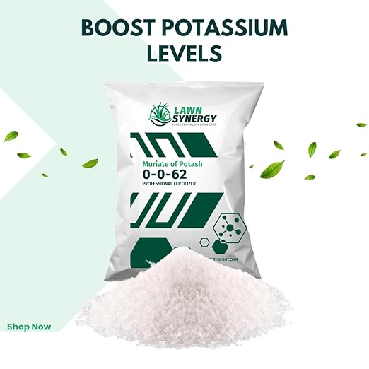 0-0-62 Muriate of Potash Plant & Lawn Fertilizer - Strengthens Cell Walls - 15lbs. - Covers 9,000 sqft