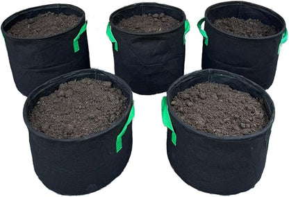 Seeding Square Fabric Grow Bags (7 Gallon) – Durable, Reusable Air-Pruning Plant Pots for Vegetables, Fruits & Herbs – Eco-Friendly Breathable Planter Bags for Healthy Roots & Bigger Harvests