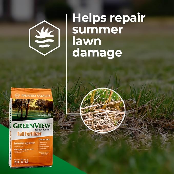 Greenview Fairway Formula Fall Fertilizer - 22.5 Lb - Covers 7,500 Sq. Ft.