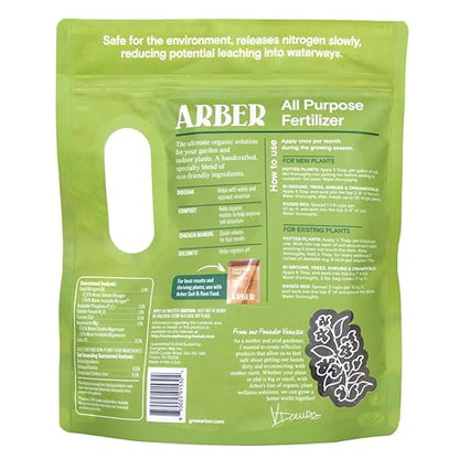 All-Purpose Granular Fertilizer – 4 Pack, 4 lb Total | Organic-Based Plant Food for Vegetables, Flowers, Shrubs & Lawn | Slow-Release Nutrients Boost Growth, Root Strength & Soil Health for Gardening