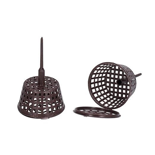 Atyhao Plastic Fertilizer Mesh Basket 20PCS Anti-Aging Bonsai Fertilizer Box with Lid for Planting Fertilization