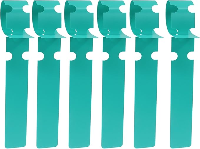 120 PCS Adjustable Plastic Plant Tree Tags - Waterproof Wrap Around Labels, Reusable Garden Markers(Green)