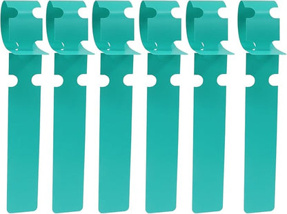 120 PCS Adjustable Plastic Plant Tree Tags - Waterproof Wrap Around Labels, Reusable Garden Markers(Green)