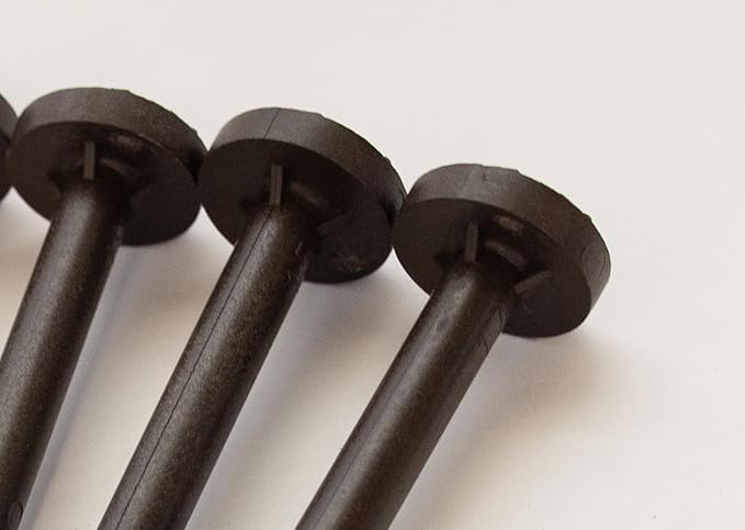 8" Plastic Stake KIT (9-Pack) (Brown)