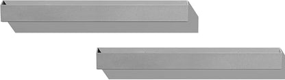 Veradek Forma Series Trough Hanging Planter - Rectangular Planter for Window Sill/Wall Decor | Made from Plastic-Stone Material | Modern Décor for Succulents, Indoor Small Plants