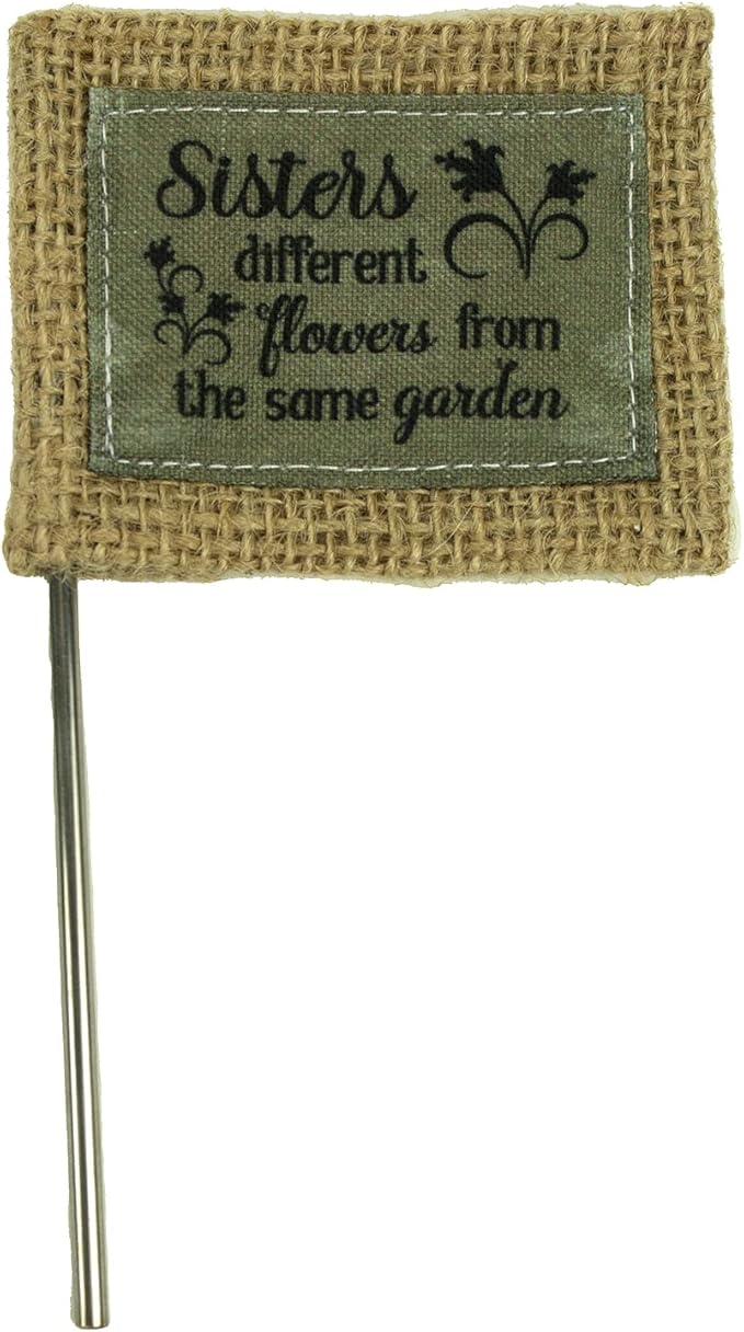 Abbey & CA Gift Sisters Different Flag Flower Pick