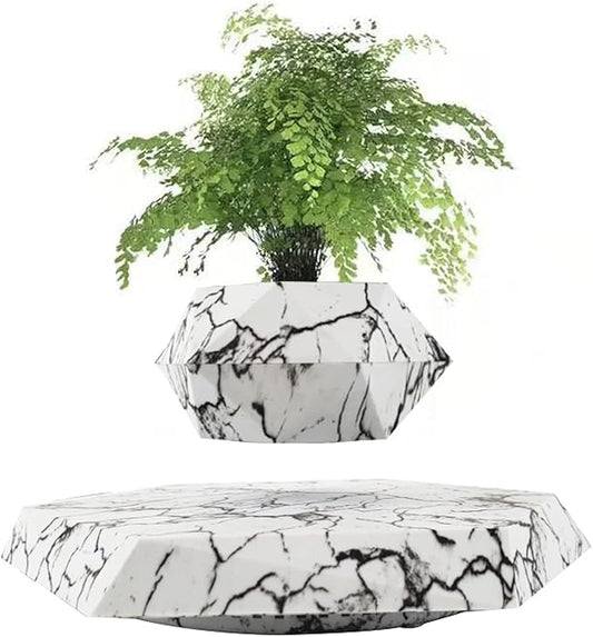 Floating Plant Pot Planter Suspension Air Bonsai Pot Flower Pot Levitating Plant Pot for Home Office