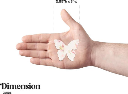Set of 24 Pink Butterfly Seed Paper – Writable & Plantable Wildflower with Envelopes & Planting Guides, Gift for Moms or Plant Lovers for Mother’s Day, Party Favors for Weddings & Showers