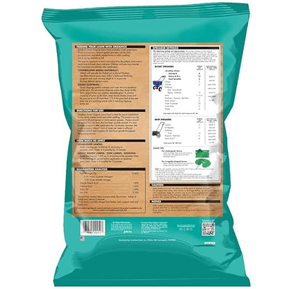 Jonathan Green (10251) Organic Lawn Food - 10-0-1 Grass Fertilizer (15,000 Sq. Ft.)