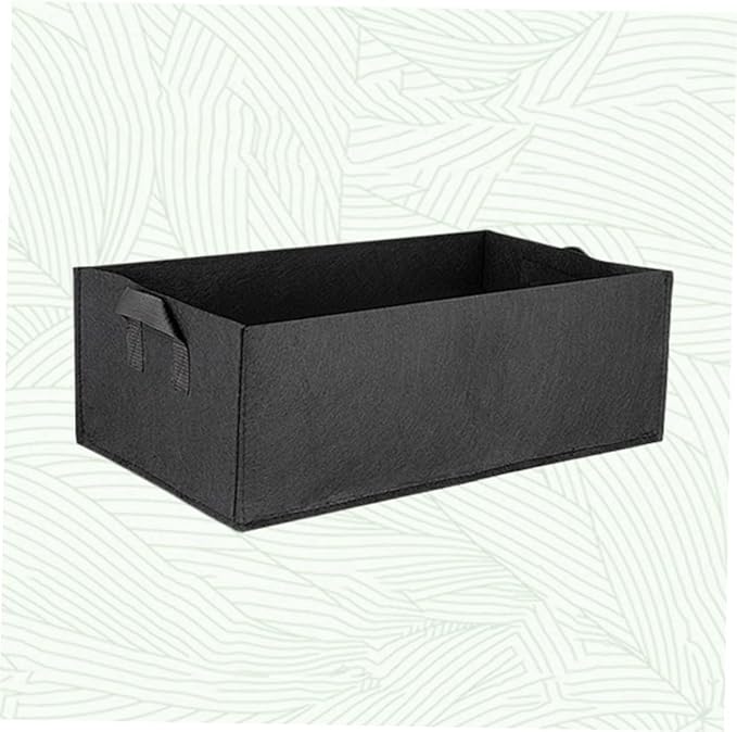 Sosoport Root Control Gallon Planting Bag Square Potato Growth Bag for Lightweight Reusable Double Handles