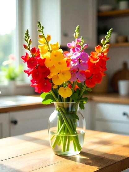 Seeds Multicolor Dwarf Snapdragon Seed Mix 1000+ Seeds to Grow Compact Snapdragon Assorted Colors