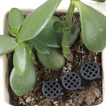 50PCS Fertilizer Mesh Basket Aquaculture Portable Aquarium Growing Nutrient Cup Garden Nursery with Lid for Potted Plants Home Balcony Hanging Basket Plants