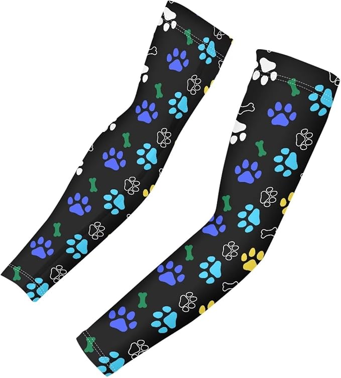 Binienty Unisex Arm Sleeves for Driving, Golf, Cycling, Sports, UV Protector Cooling Arm Sleeves Cover
