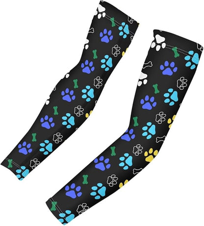 Binienty Unisex Arm Sleeves for Driving, Golf, Cycling, Sports, UV Protector Cooling Arm Sleeves Cover