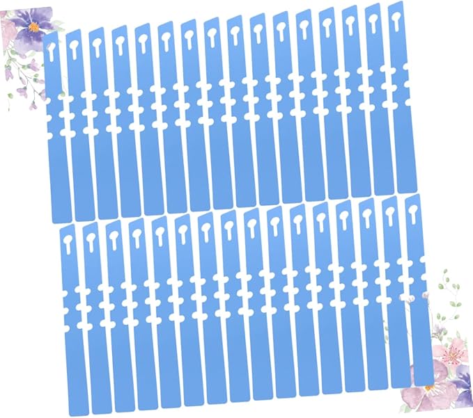 SUPVOX 200Pcs Plant Tags Garden Markers for Easy Plant Identification Home Shop Park and Market Use Blue