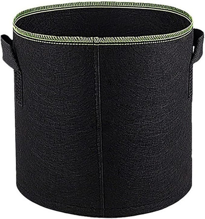 MaJingHengg Plant Grow Bags 4/5/7 Gallon Pack of 5, Aeration Fabric Pots with Handles (Size : 7 Gallon)