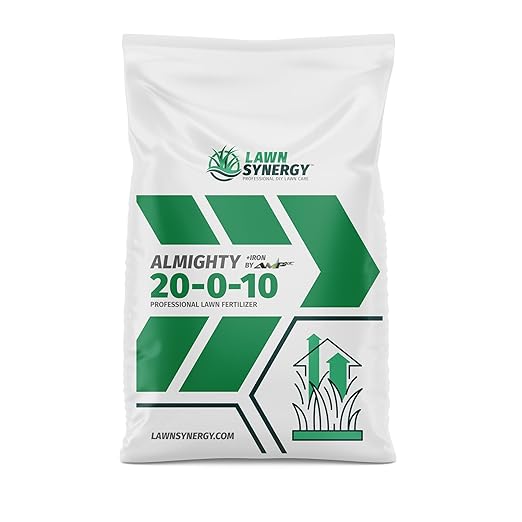 Almighty 20-0-10 Lawn Fertilizer (18 lbs.) – Professional Slow-Release Nitrogen Formula with NuTrace Micronutrients – Deep Green Lawn Color, Strong Roots & Drought Stress Recovery