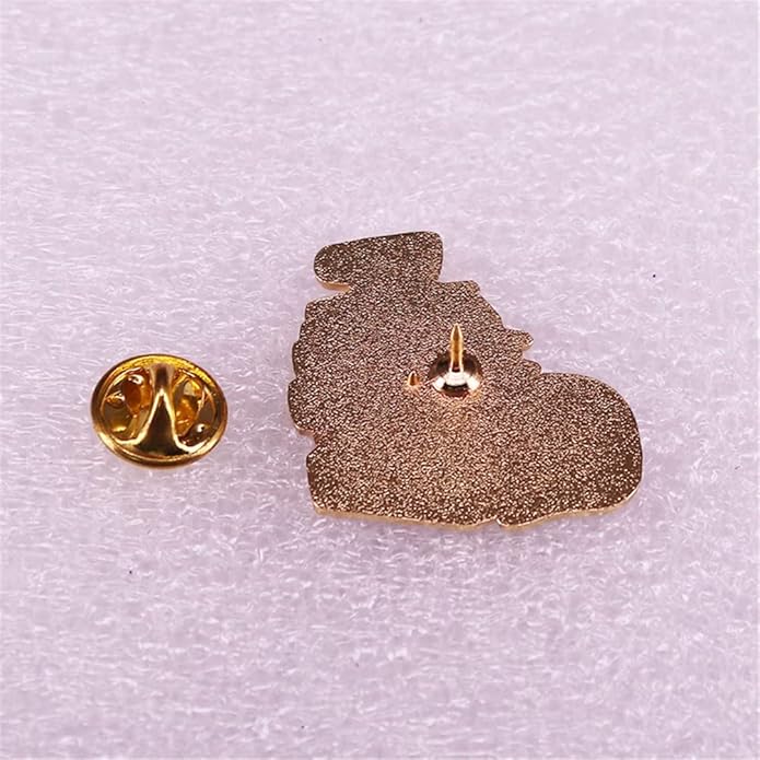 Cat Book Coffee Lovers Bookworm Literature Brooch Pins Enamel Cartoon Metal Badges Lapel Pin Brooches Jackets Jeans Fashion Jewelry Gift for Kids