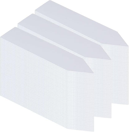 Garden Plant Labels, 4 Inch Plastic Stakes, 42 Pack, Name Tags for Seedlings and Outdoor Plants