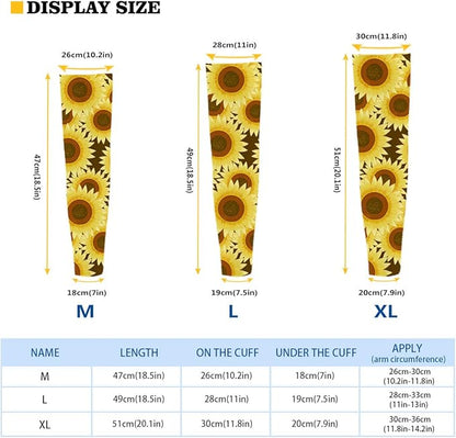Binienty Unisex Arm Sleeves for Driving, Golf, Cycling, Sports, UV Protector Cooling Arm Sleeves Cover
