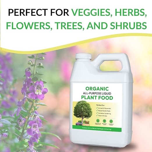 Organic All-Purpose Liquid Plant Food - 1G (2 Pack)