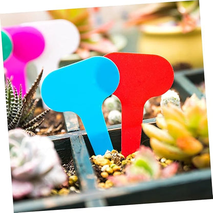 200pcs Type Plant Labels PVC Garden Markers for Easy Plant Identification Nurseries Greenhouses and Outdoor Gardens