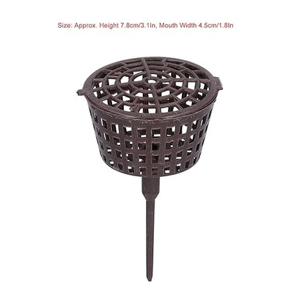 Atyhao Plastic Fertilizer Mesh Basket 20PCS Anti-Aging Bonsai Fertilizer Box with Lid for Planting Fertilization