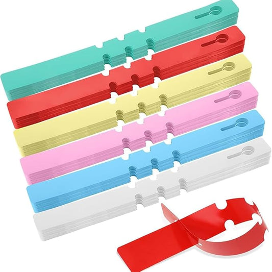 240 Pack Plant Labels Plastic Tree Tags Wrap Ties Hang Tags Tree Marker Blank Labeling Tags for Labeling Trees Bushes Dahlias Stem Clumps Garden Starts Identify Vegetables Potted Plants