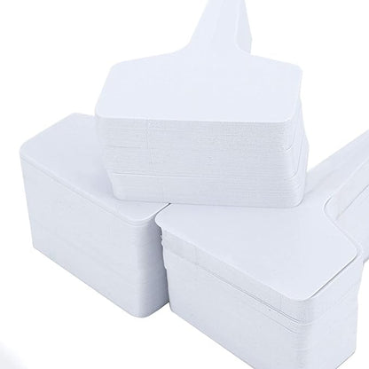 ZOENHOU 800 PCS 2.4 x 3.9 Inch Plastic Plant Tags, T Type Plant Labels, Reusable Garden Labels for Gardening