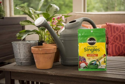 Miracle-Gro Watering Can Singles All Purpose Water Soluble Plant Food, 2 Pack