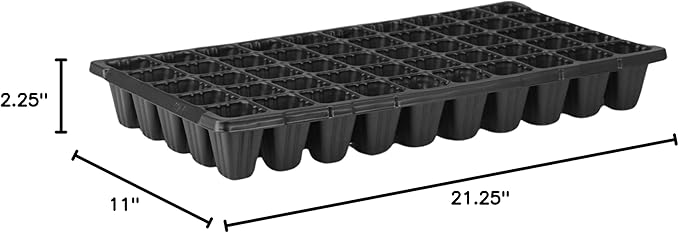 Bootstrap Farmer 72 Cell Seed Starter Tray - Extra Strength Starting Trays for 1020 Planting Seedlings, Propagation, Germination Plug Station (30)