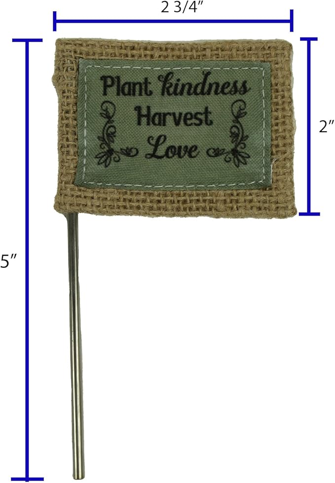 Cathedral Art Abbey & CA Gift Plant Kindness Flag Flower Pick