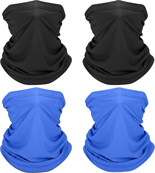 Cooling Neck Gaiter, Summer UV Face Mask Dust Balaclava, Neck Gator Bandana Face Cover for Sun Protection Men Women Outdoor