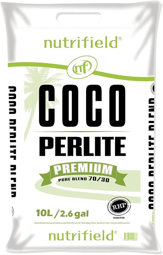 3 Bags 10 Liters Coco Perlite 70/30 Mix + Nutrients Coco A&B 500ml