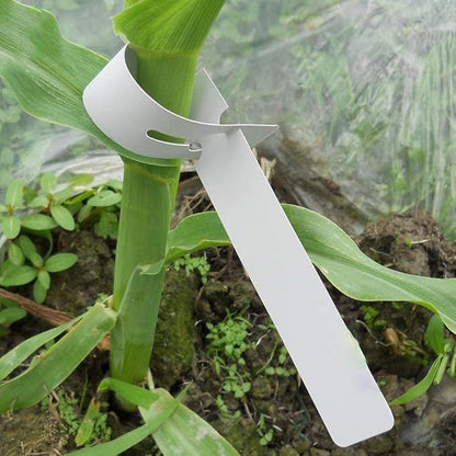 Kecoya 200pcs Plastic Plant Labels, Waterproof Plant Tree Tags and Labels, Wrap Around Plant Label Tags, Adjustbale Hanging Plant Tag and Labels.（White）